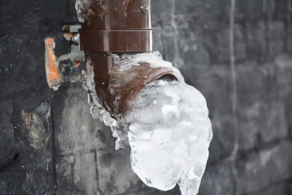 Frozen Drainpipes