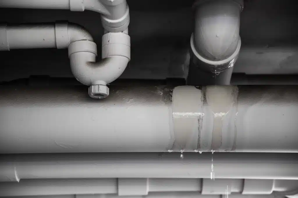 PVC Pipe Water Leak Issues.