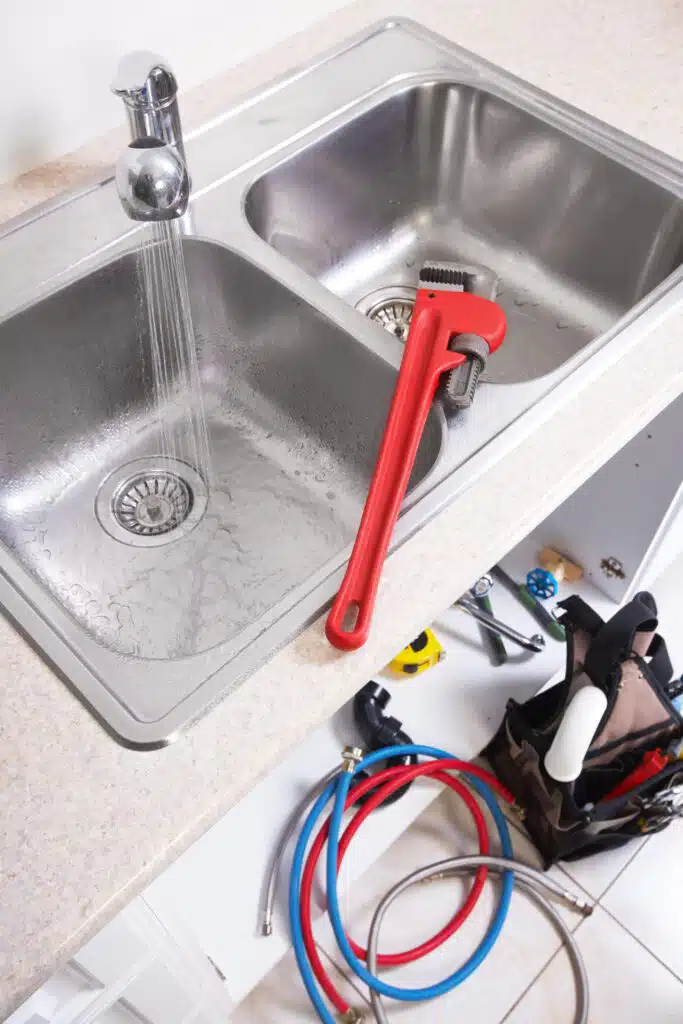 Eco-Friendly Plumbing Upgrades, Kitchen Water tap and sink.