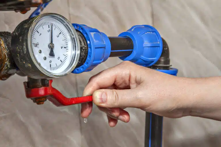 Main Water Line Checks.