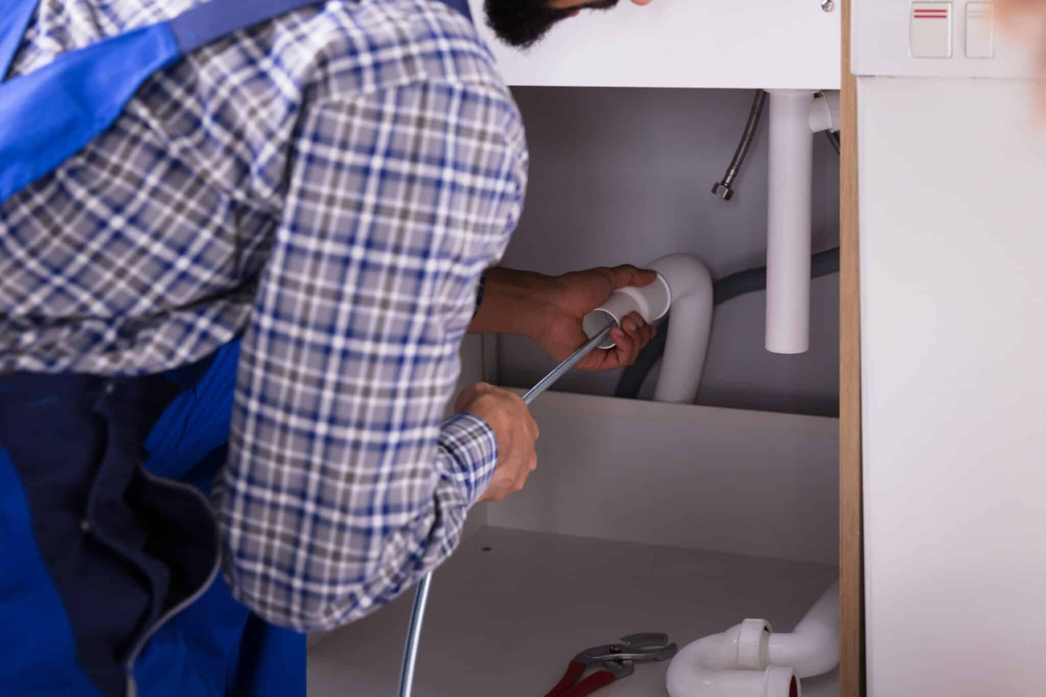 Clogged drain, Plumbing Safety Protocols.