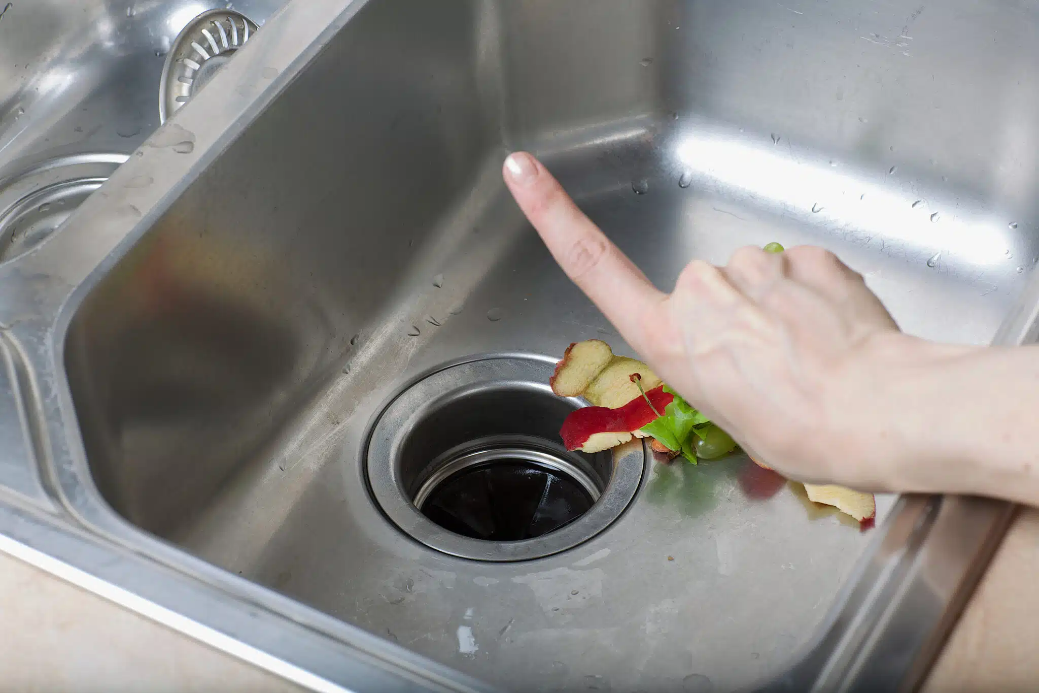 Food waste garbage disposals, Plumbing Noise Reduction.